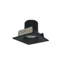 Nora Lighting 2" Iolite LED Square Bullnose, 1000Lm / 14W, 3500K, Bronze Finish 