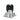Nora Lighting 2" Iolite LED Square Reflector With Round Aperture, 1500Lm/2000Lm/2500Lm Varies By Housing, 2700K, Natural Metal Reflector / Natural Metal Flange 
