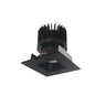 Nora Lighting 2" Iolite LED Square Reflector With Square Aperture, 1500Lm/2000Lm/2500Lm Varies By Housing, 4000K, Bronze Reflector / Bronze Flange 