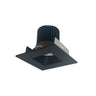 Nora Lighting 2" Iolite LED Square Reflector With Square Aperture, 1000Lm / 14W, 3000K, Bronze Reflector / Bronze Flange 