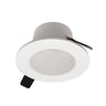 Nora Lighting 4" Iolite Can-Less Round Downlight Trim, White Finish 
