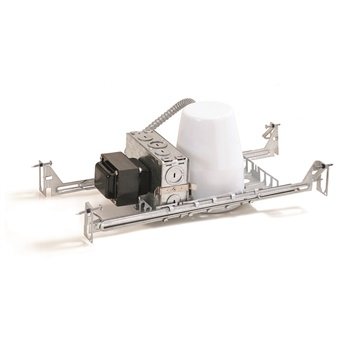 Nora 4" Air-Tight Low Voltage New Construction Housing, Max 50W detail photo
