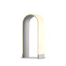 Koncept Mr N Tall Table Lamp Silver Soft White Light