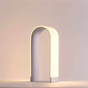 Koncept Mr N Tall Table Lamp Silver Soft White Light