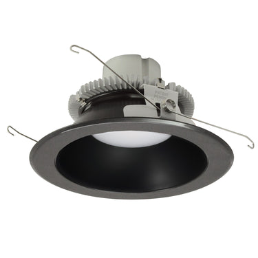 750lm / 10W, 120V 2700K Black Reflector / Black Flange – Nora 6" Cobalt Click Round Retrofit Reflector product photo