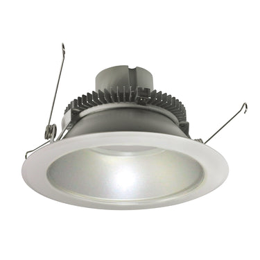 1000lm / 12W, 120V 2700K Haze Reflector / White Flange – Nora 6" Cobalt Click Round Retrofit Reflector product photo