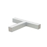 3000K – Nora "T" Shaped L-Line LED Direct Linear with Dedicated CCT, 4600lm, Aluminum Finish product photo
