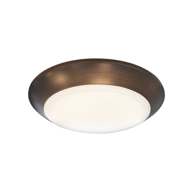 2700K 6" – Nora AC T24 Opal LED Surface Mount, Bronze finish product photo