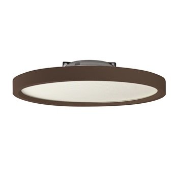 Nora SURF Square LED Surface Mount with Dedicated CCT, Matte Powder White Finish detail photo