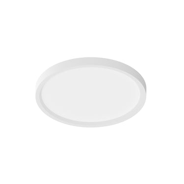 7" – Nora SURF Round LED Surface Mount with Selectable CCT, Matte Powder White Finish product photo