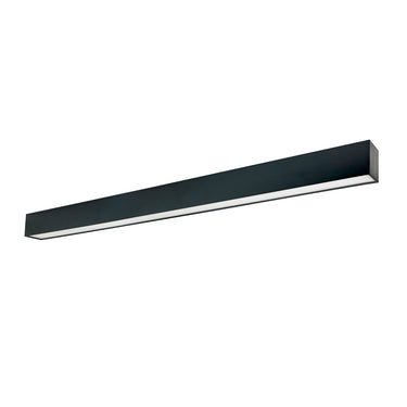 Black 4 ft – Nora L-Line LED Indirect/Direct Linear, Selectable CCT product photo