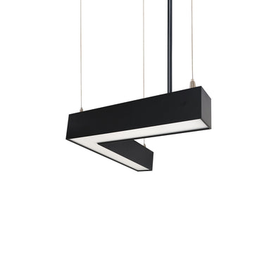 Nora "L" Shaped L-Line LED Indirect/Direct Linear, 3781lm / Selectable CCT detail photo