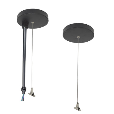 Black 8 ft – Nora Pendant & Power Mounting Kit for NLUD Series product photo