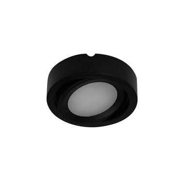 2700K Black – Nora 12V Josh Adjustable LED Puck Light, 300lm product photo
