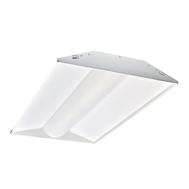 6100lm 3000K 2' x 4' – Nora LED Center Basket Troffer product photo