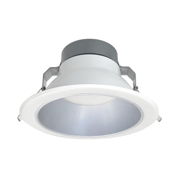 Nora 6" Quartz Round LED Can-less Downlight with Selectable Lumens & CCT, White Finish detail photo
