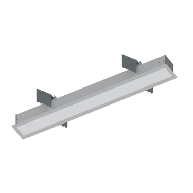 3000K Aluminum 2 ft – Nora L-Line LED Recessed Linear product photo