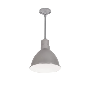 Nora RLM LED Shade, Black/White, 120V 0-10V/Triac/ELV & 277V 0-10V Dimming detail photo