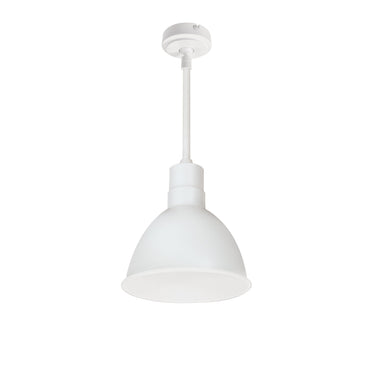 Nora RLM LED Shade, Black/White, 120V 0-10V/Triac/ELV & 277V 0-10V Dimming detail photo
