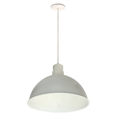Nora RLM LED Shade, Black/White, 120V 0-10V/Triac/ELV & 277V 0-10V Dimming detail photo