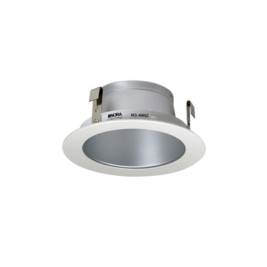 Haze Reflector / White Metal Ring – Nora 4" Specular Clear Reflector Trim with White Metal Ring product photo