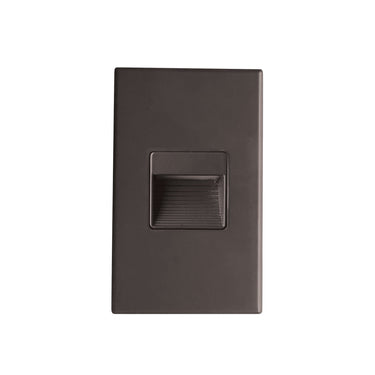 Nora Ari LED Step Light with Vertical Wall Wash Face Plate, 2.5W detail photo