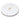 White – Nora Round Monopoint Canopy for Line Voltage Track Heads product photo