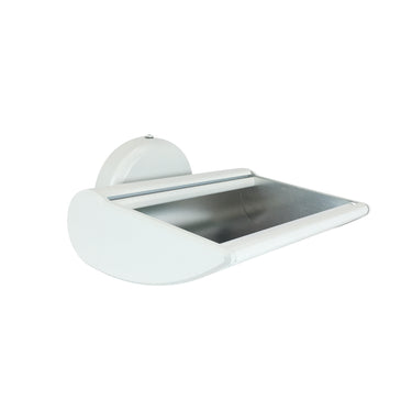 3000K White – Nora 8" Dipper Canopy Mount LED Track Head, 1000lm, 15W, 90+ CRI product photo