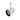 White – Nora PAR30 Round Back Cylinder Track Head with Black Baffle product photo