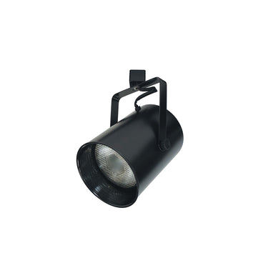 Black – Nora PAR38 Flatback Cylinder Track Head with Black Baffle product photo