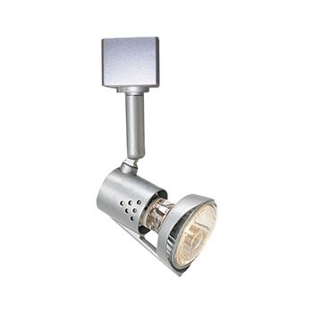 Nora Italia Track Head, Line Voltage, MR16 GU10, Silver detail photo