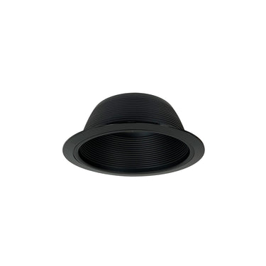 Black – Nora 6" BR/PAR30 Stepped Baffle with Plastic Ring product photo