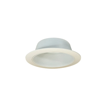 White (NTM-41OV) – Nora 6" Stepped Baffle with Plastic Ring product photo