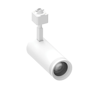 White – Nora Zoomable Track Light with Selectable CCT, 20W/1550lm, Adjustable Beam Angle product photo