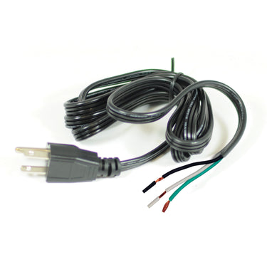 Black – Nora 72" Hardwire Power Cord for NUD-88 & NUDTW-88 product photo