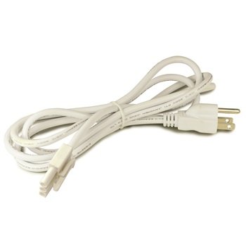 Nora 72" Cord & Plug Power Cord for NUD-88 & NUDTW-88, White Finish detail photo