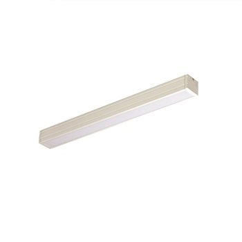 Nora Bravo FROST LED Linear, 500lm/ft, White Finish detail photo
