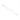 Matte Powder White 6" – Nora Jumper Cable for NUDA product photo