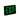Nora Thermoplastic LED Exit Sign, Battery Backup, Green Letters/Black Housing product photo