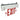 White Single Face, Clear Acrylic Red – Nora Recessed Adjustable LED Edge-Lit Exit Sign, AC Only, 6" Letters product photo