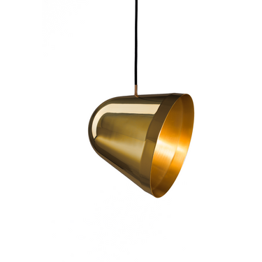 Tilt Large Pendant in Solid Brass — Nyta, view 3