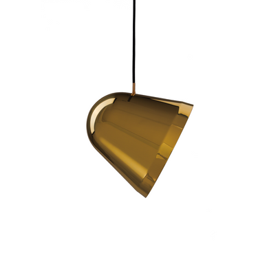 Tilt Large Pendant in Solid Brass — Nyta, view 5
