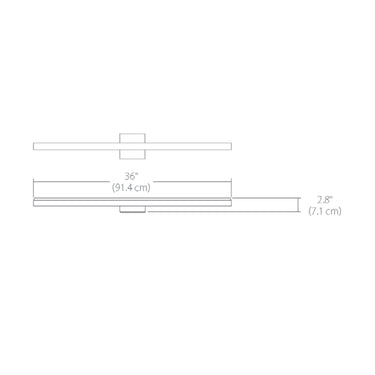 BlackJack Lighting Nano 36 Vanity Light