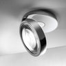 Nautilus Ceiling Light by Lodes with dim-to-warm LED, matte white finish, ideal for bedrooms, living rooms, and offices