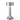 Silver Cooee 2C lamp, opal diffuser, soft ambient light, living room accent, illuminated