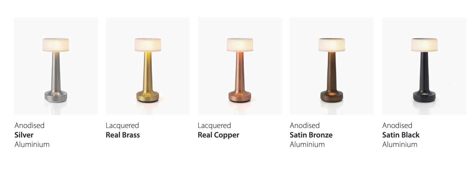 Cooee 2 Cordless Table Lamp by Neoz