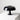 Nessino Table Lamp by Artemide in black – Italian modern mushroom light designed by Giancarlo Mattioli