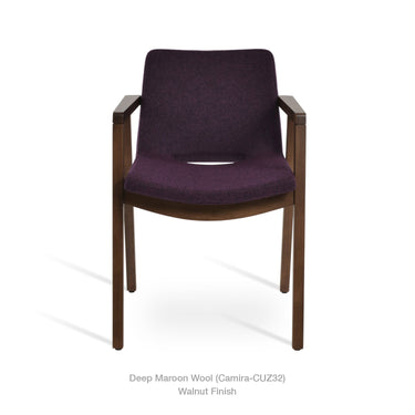 Nevada Wood Arm Chair by SohoConcept - New