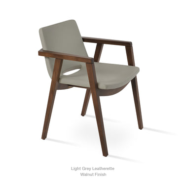 Nevada Wood Arm Chair by SohoConcept - New