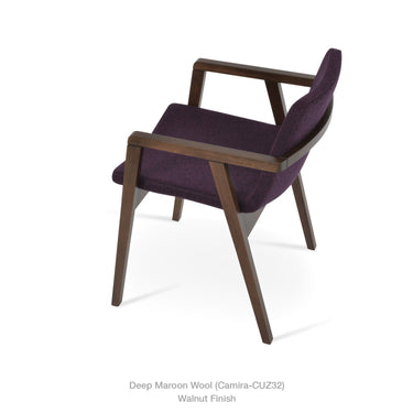 Nevada Wood Arm Chair by SohoConcept - New